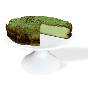 Matcha Green Tea Rustic Cheesecake -TortaStore - Miami Beach